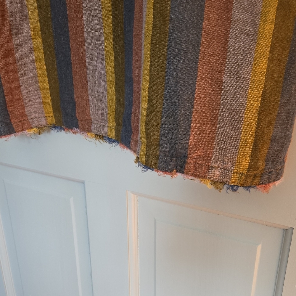 Garnet Hill Multicolor Striped Dress - Picture 4 of 9